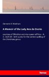 A Memoir of the Lady Ana de Osorio