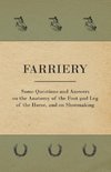 Farriery - Some Questions and Answers on the Anatomy of the Foot and Leg of the Horse, and on Shoemaking