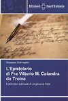 L'Epistolario di Fra Vittorio M. Calandra da Troina