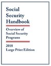 Social Security Handbook 2018, Large Print Edition