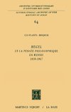 Hegel et la pensée philosophique en Russie, 1830-1917