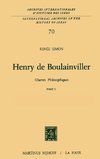 Henry de Boulainviller Tome II