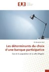 Les déterminants du choix d'une banque participative