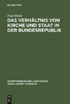 Das Verhältnis von Kirche und Staat in der Bundesrepublik