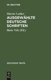 Ausgewählte deutsche Schriften