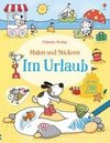 Malen und Stickern: Im Urlaub