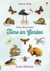 Sticker-Wissen Natur: Tiere im Garten