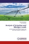 Analysis of Irrigation and Nitrogen Levels