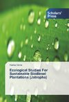 Ecological Studies For Sustainable Biodiesel Plantations (Jatropha)