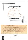 Acta Periodica Duellatorum (vol. 5, issue 2)