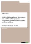 Die Entschädigung für die Nutzung von Aus- und Absonderungsgut im Eröffnungsverfahren und im eröffneten Insolvenzverfahren