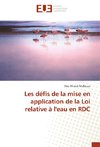 Les défis de la mise en application de la Loi relative à l'eau en RDC