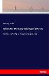 Tables for the Easy Valuing of Estates