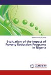 Evaluation of the Impact of Poverty Reduction Programs in Nigeria