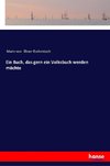 Ein Buch, das gern ein Volksbuch werden möchte