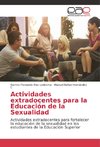 Actividades extradocentes para la Educación de la Sexualidad