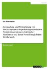 Anwendung und Vermarktung von Hochtemperatur-Supraleitungsmaschinen. Produktinnovationen elektrischer Maschinen und deren Vorteil im globalen Wettbewerb