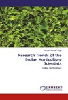 Research Trends of the Indian Horticulture Scientists