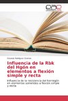 Influencia de la Rbk del Hgón en elementos a flexión simple y recta