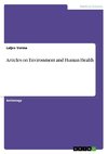 Articles on Environment and Human Health