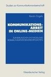 Kommunikationsarbeit in Online-Medien