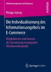 Die Individualisierung des Informationsangebots im E-Commerce