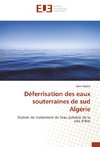 Déferrisation des eaux souterraines de sud Algérie