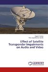 Effect of Satellite Transponder Impairments on Audio and Video