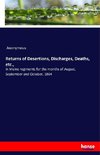 Returns of Desertions, Discharges, Deaths, etc.,