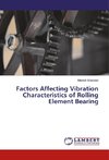 Factors Affecting Vibration Characteristics of Rolling Element Bearing