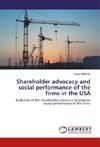 Shareholder advocacy and social performance of the firms in the USA