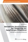 Betriebliche Anreizsysteme zur Steigerung der langfristigen Arbeitsmot