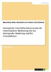 Strategische Geschäftseinheiten und die Clusteranalyse. Bedeutung für das strategische Marketing und für Unternehmen