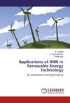 Applications of ANN in Renewable Energy Technology