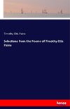 Selections from the Poems of Timothy Otis Paine