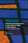 Feminist Interpretation of the Hebrew Bible in Retrospect