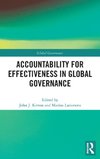 Accountability for Effectiveness in Global Governance