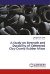 A Study on Strength and Durability of Cemented Clay-Crumb Rubber Mixes