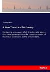 A New Theatrical Dictionary