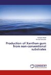 Production of Xanthan gum from non-conventional substrates