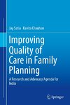 Improving Quality of Care in Family Planning