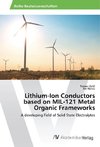 Lithium-Ion Conductors based on MIL-121 Metal Organic Frameworks