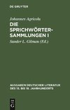 Die Sprichwörtersammlungen I/II