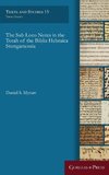 The Sub Loco Notes in the Torah of the Biblia Hebraica Stuttgartensia