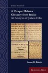 A Unique Hebrew Glossary from India