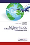 Full diagnostics of an inductive plasma section of an ion thruster