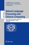 Natural Language Processing and Chinese Computing