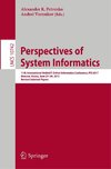 Perspectives of System Informatics