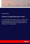 A History of English Education in India