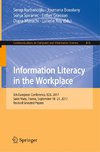 Information Literacy in the Workplace